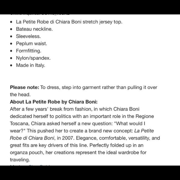 Chiara Boni La Petite Royal Blue Plumped waist - Picture 7 of 15